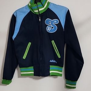Stall & Dean Strikers Basbeball Style Soccer Jacket Vintage 90s - Y2K Cotton
